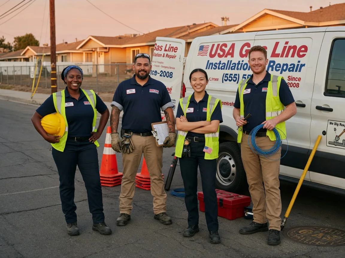 Gas Line Installation company in South Milford, IN